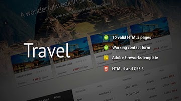 Travel - Premium HTML Template | Themeforest Website Templates and Themes