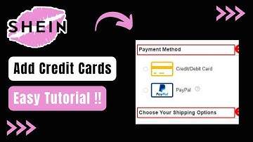 How to Add Credit Card to Shein App !