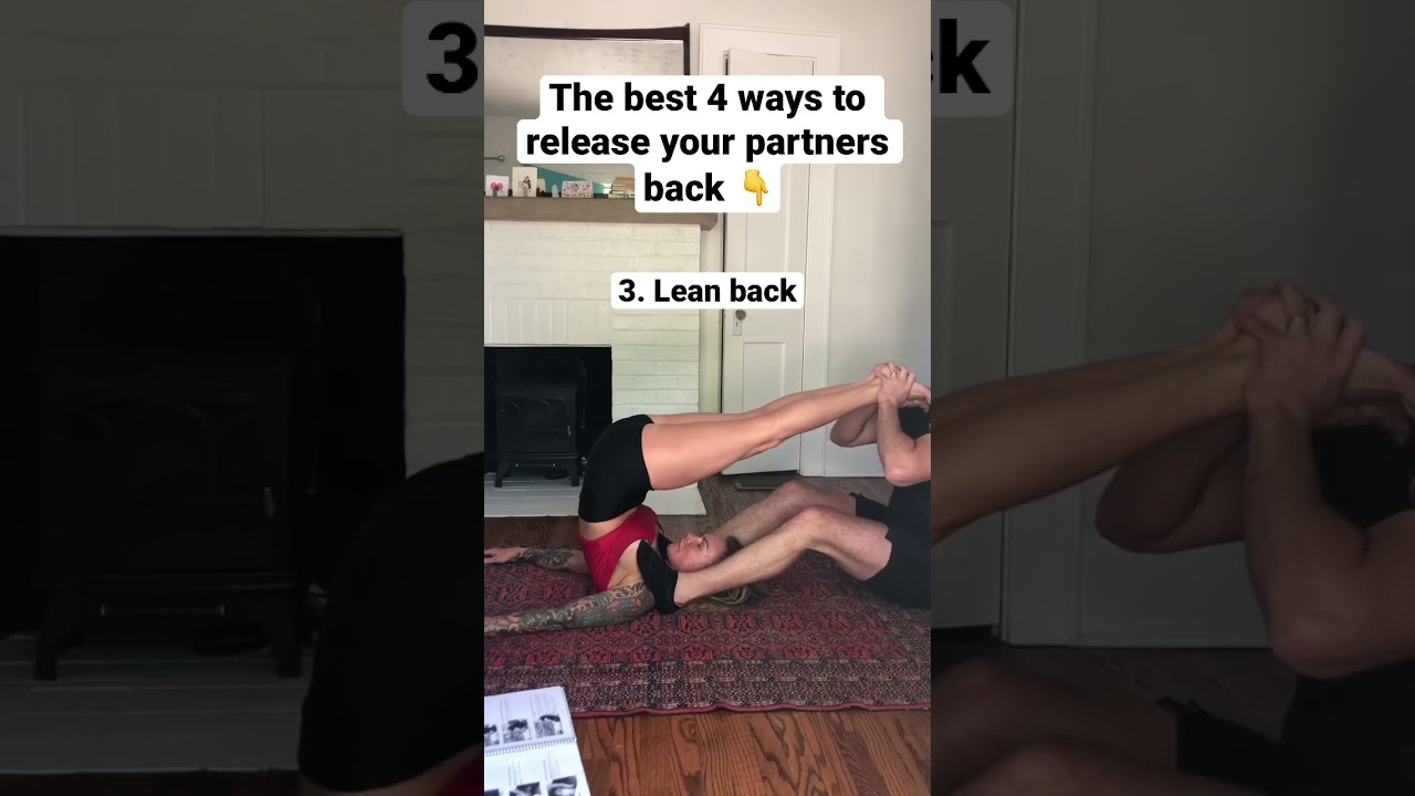 The BEST 4 Ways To Release Your Partners BACK Backpain Stretching Massage