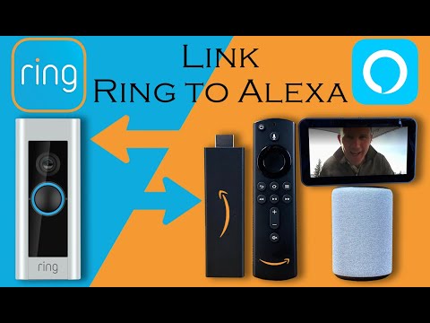 How to Connect RING to ALEXA (Echo Show, Fire TV Stick, Echo Speaker)