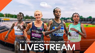 Livestream - FBK Games Women&#39;s 10,000m | Continental Tour Gold 2023