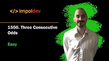 Three Consecutive Odds | LeetCode 1550 - Python