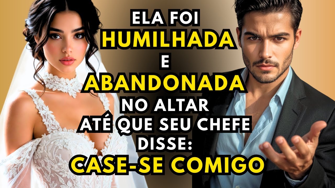 ABANDONADA E HUMILHADA no ALTAR por 45 MINUTOS… até que seu CHEFE disse: “CASE-SE COMIGO”