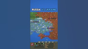 Russia Vs Ukraine #worldbox #superworldbox #europe #mapbox #geography #superworldbox #map #shorts