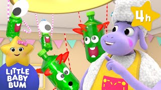 Counting Five Green Bottles ⭐ Four Hours of Nursery Rhymes by LittleBabyBum