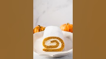 Making this Pumpkin Roll Cake is easier than you think!