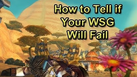 How to Tell if Your Warsong Gulch Will Fail by Wowcrendor (WoW Machinima) | WoWcrendor