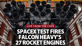 Watch live: SpaceX test fires Falcon Heavy for NASAs Psyche asteroid mission