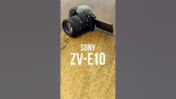 Sony ZV-E10 unboxing