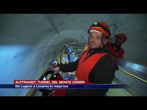 Etg - Alptransit, tunnel del Monte Ceneri: da Lugano a Locarno in mezz’ora