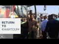 Families return to Khartoum after months of displacement