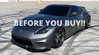 WHAT YOU SHOULD KNOW BEFORE BUYING A 370Z!! *CONS!*