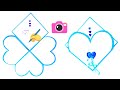 اصنعي بنفسك بطاقات معايدة هدايا رسائل كيوت لعيد الأم عيد ميلاد 🌸 DIY Cute Letter Writing Paper🎀