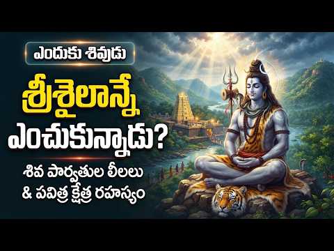 ఎందుకు జీవితంలో ఒక్కసారైనా శ్రీశైలం వెళ్లాలి?