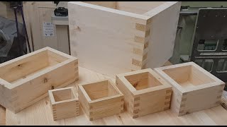 How to make box joints easily without any jigs