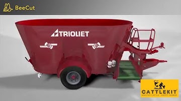 Trioliet Feed Mixer wagon by Cattlekit