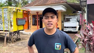 Truk kiki core akhirnya proses pasang bak truk