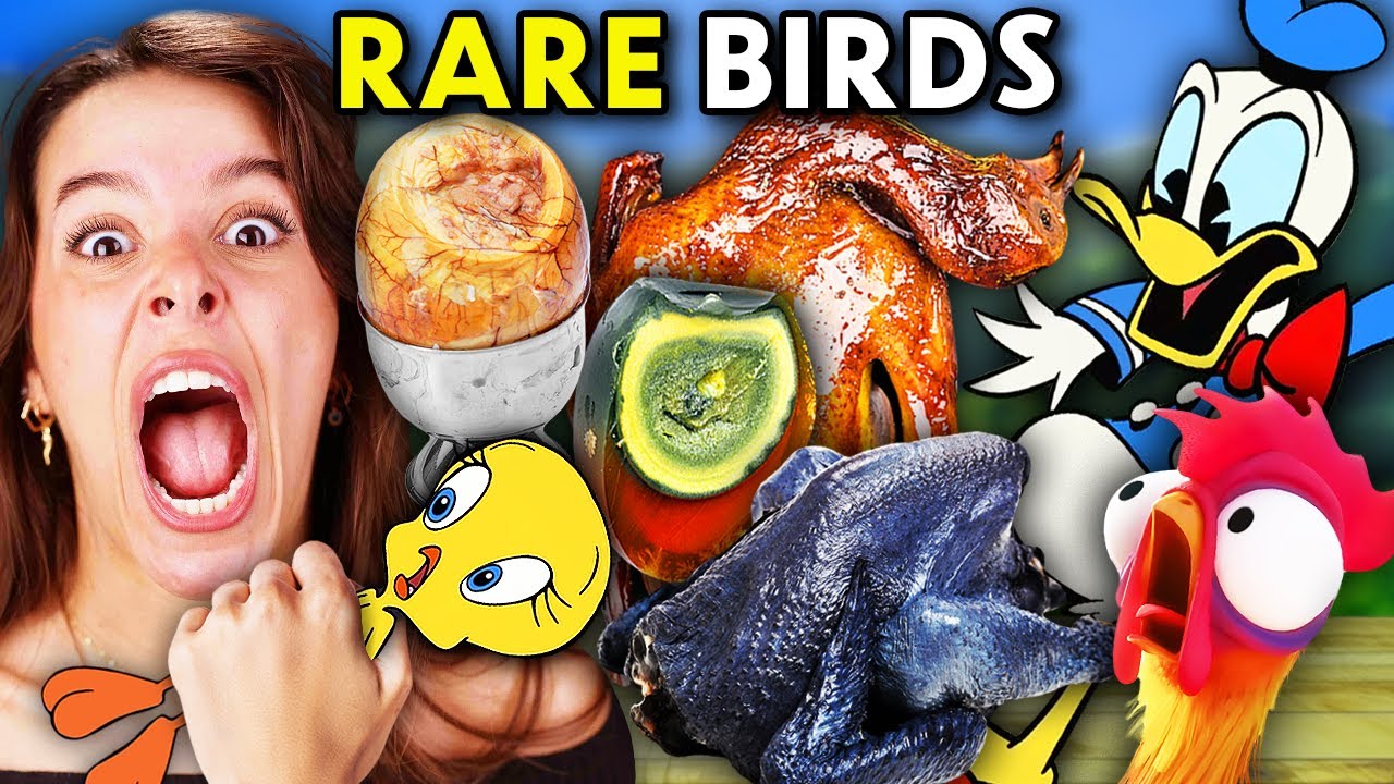 We Ate The Most Exotic Birds In The World! | Knew It Or Chew It - YouTube