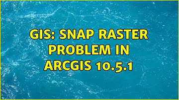 GIS: Snap Raster problem in ArcGIS 10.5.1