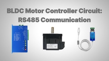 BLDC Motor Controller Circuit: RS485 Communication Control