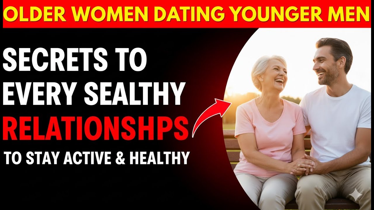 Older Women Dating Younger Men: Secrets to Healthy Relationships