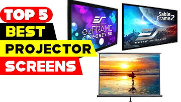 Top 5 Best Projector Screens Reviews of 2024