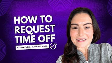 How to Request Time Off in Buddy Punch