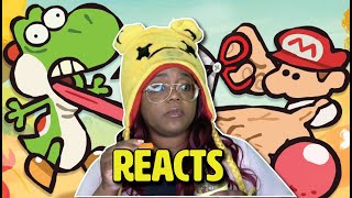 Cas van de Pol Yoshi's Stinky Baby | Ultimate SUPER MARIO Cartoons | AyChristene Reacts