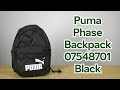 Розпаковка Puma Phase Backpack 07548701 Black