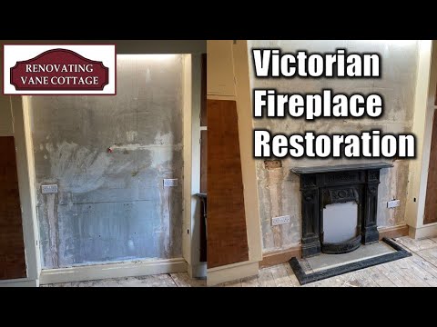 Victorian Fireplace Restoration - Re-using an old cast iron fire surround in the bedroom #42