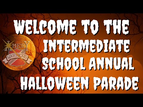 Amery Intermediate School Halloween Parade 2022