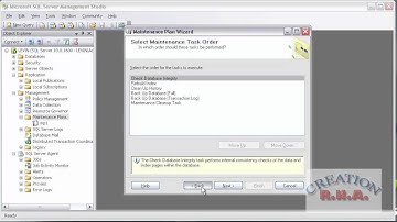 introduction to sql server 2008 Maintenance plan part 1