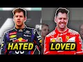 How Vettel Went From the Most Hated to the Most Loved Driver In F1