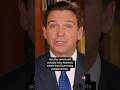 Ron DeSantis on his comments about shooting people with backpacks at U.S.-Mexico border #shorts