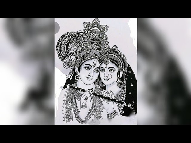 Tips and Tricks To Express The Divine Love In Radha Krishna Canvas Painting  - Abirpothi