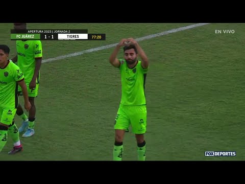 Gol de Escoto, FC Juárez 1-1 Tigres | Jornada 2 | Liga MX