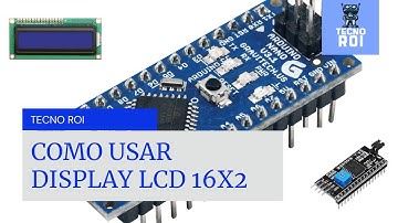 COMO UTILIZAR DISPLAY LCD 16X2 CON I2C + ARDUINO