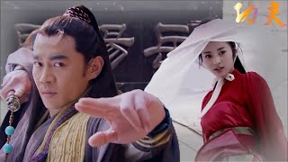Kung Fu Movie! Young man's swordsmanship is unstoppable, until foiled by girl's move.