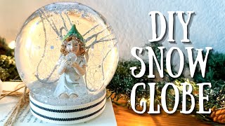 DIY Snow Globe | How to Make a Snow Globe