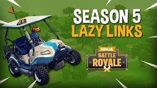 Season 5 Is Out! Landing Lazy Links! - Fortnite Battle Royale Gameplay - Ninja