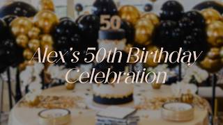 Full Alex's 50th Birthday Celebration | Las Colinas Country Club | Dallas, TX Guide