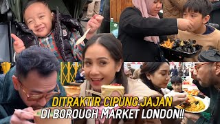 NAGITA RELA ANTRI DEMI JAJARANS SPESIAL DI BOROUGH MARKET LONDON!! SEMUA KENYANG..