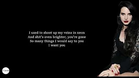 Fuck It I Love You - Lana Del Rey (lyrics)