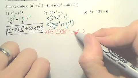 6.4 Solving Polynomial Equations - Algebra 2