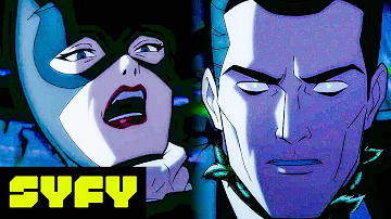 Poison Ivy Forces Bruce to Attack Catwoman | Batman: The Long Halloween, Part Two EXCLUSIVE | SYFY