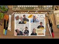 journal with me ✷ 1-hour real-time, ambient and nature sounds, no music | hobonichi cousin