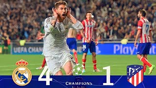 Real Madrid vs Atletico Madrid 4-1 [Final U.C.L 2014] Extended Goals & Highlights