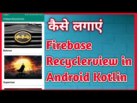 Firebase Recyclerview with