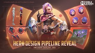 Ixia Design Pipeline | Hero Design Concept | Mobile Legends: Bang Bang screenshot 5