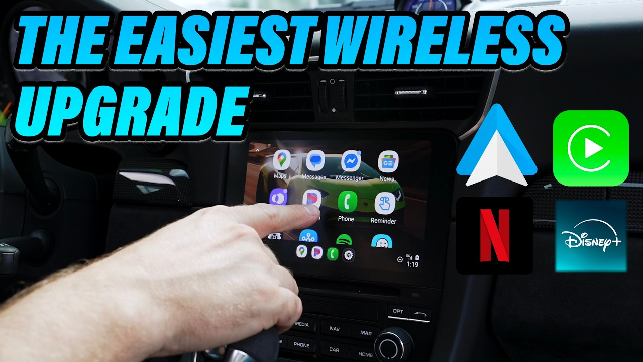 Wireless Android Auto / Apple CarPlay / Netflix Upgrade - YouTube